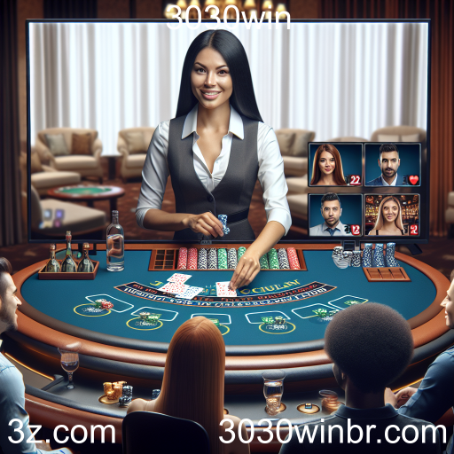 Descubra a Categoria 'Live Dealer' no 3030win: Um Novo Nível de Jogo